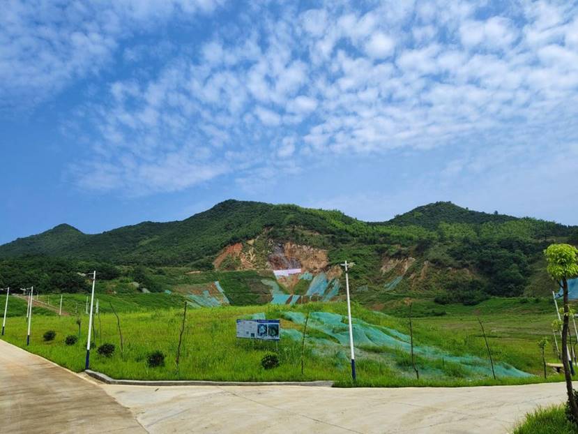 銅山、前山露天采坑復(fù)墾項(xiàng)目完成